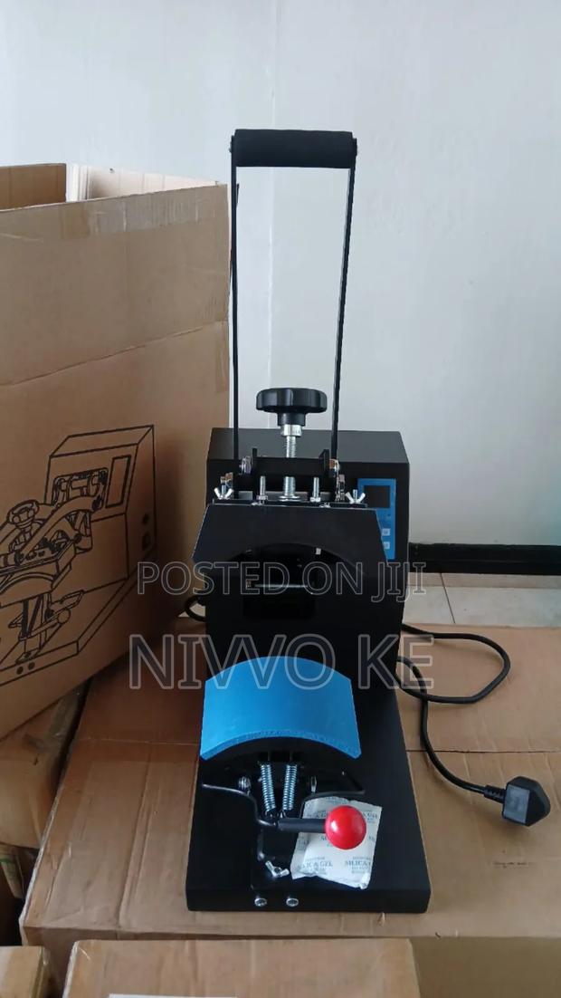 Brand New Cap Logo Application Press - thumbnail 3