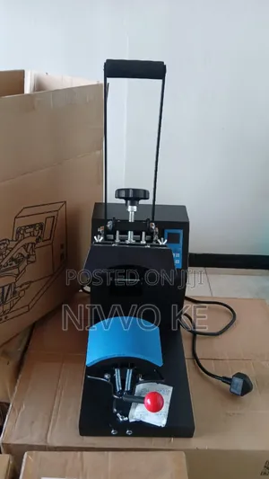 Brand New Cap Logo Application Press