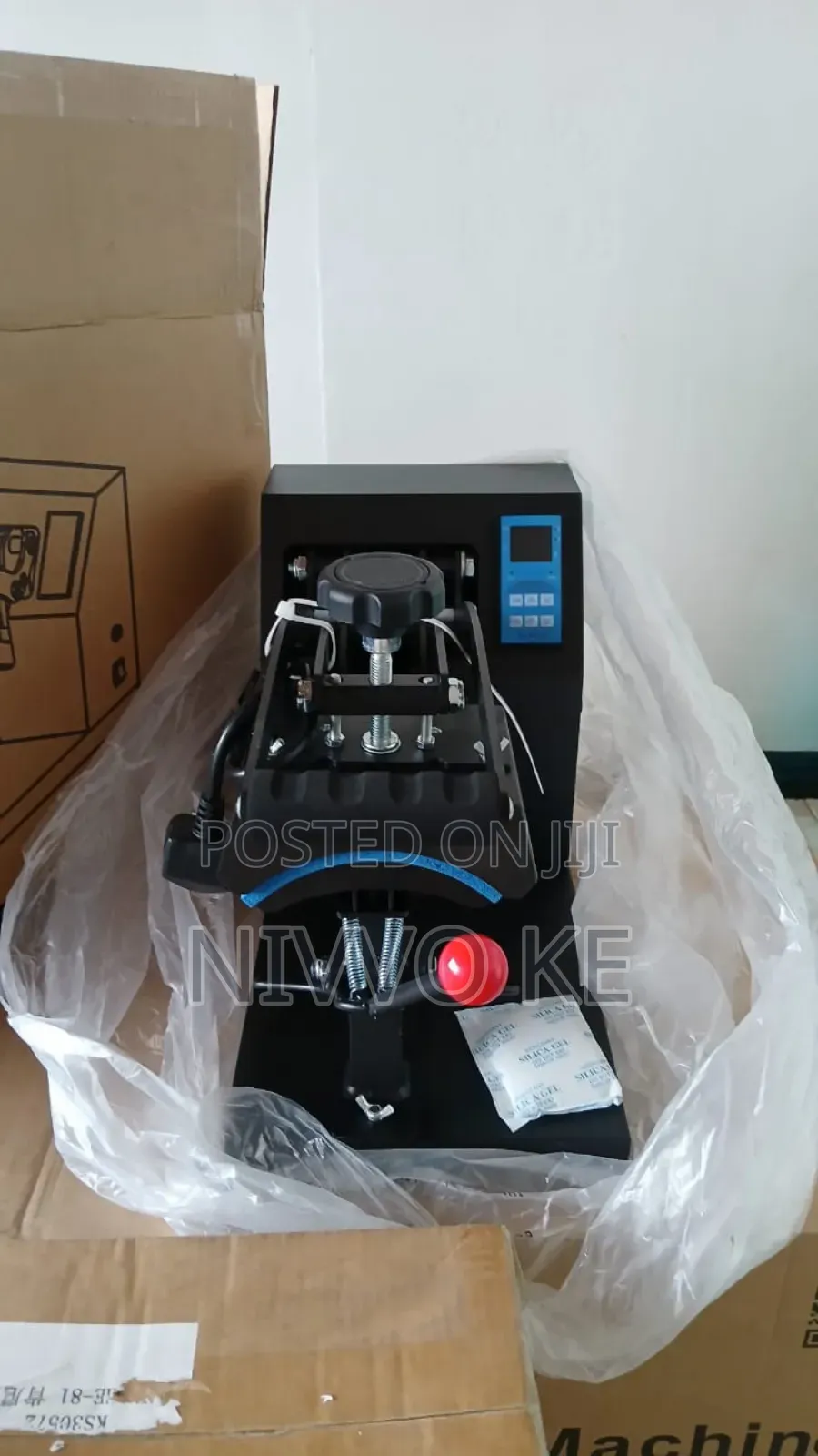 Brand New Cap Logo Application Press