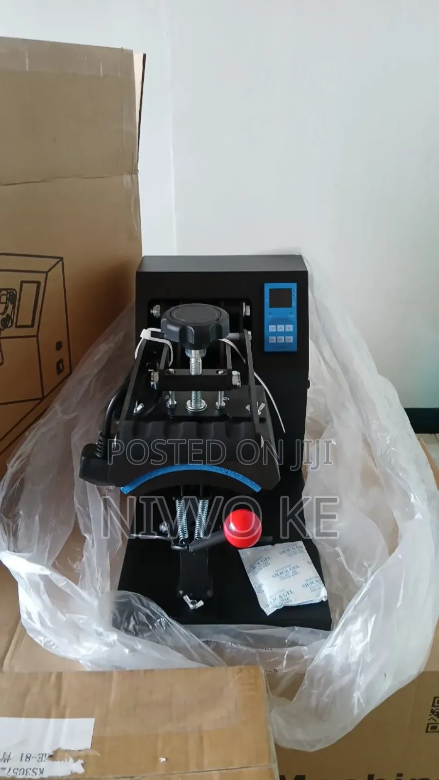 Brand New Cap Logo Application Press