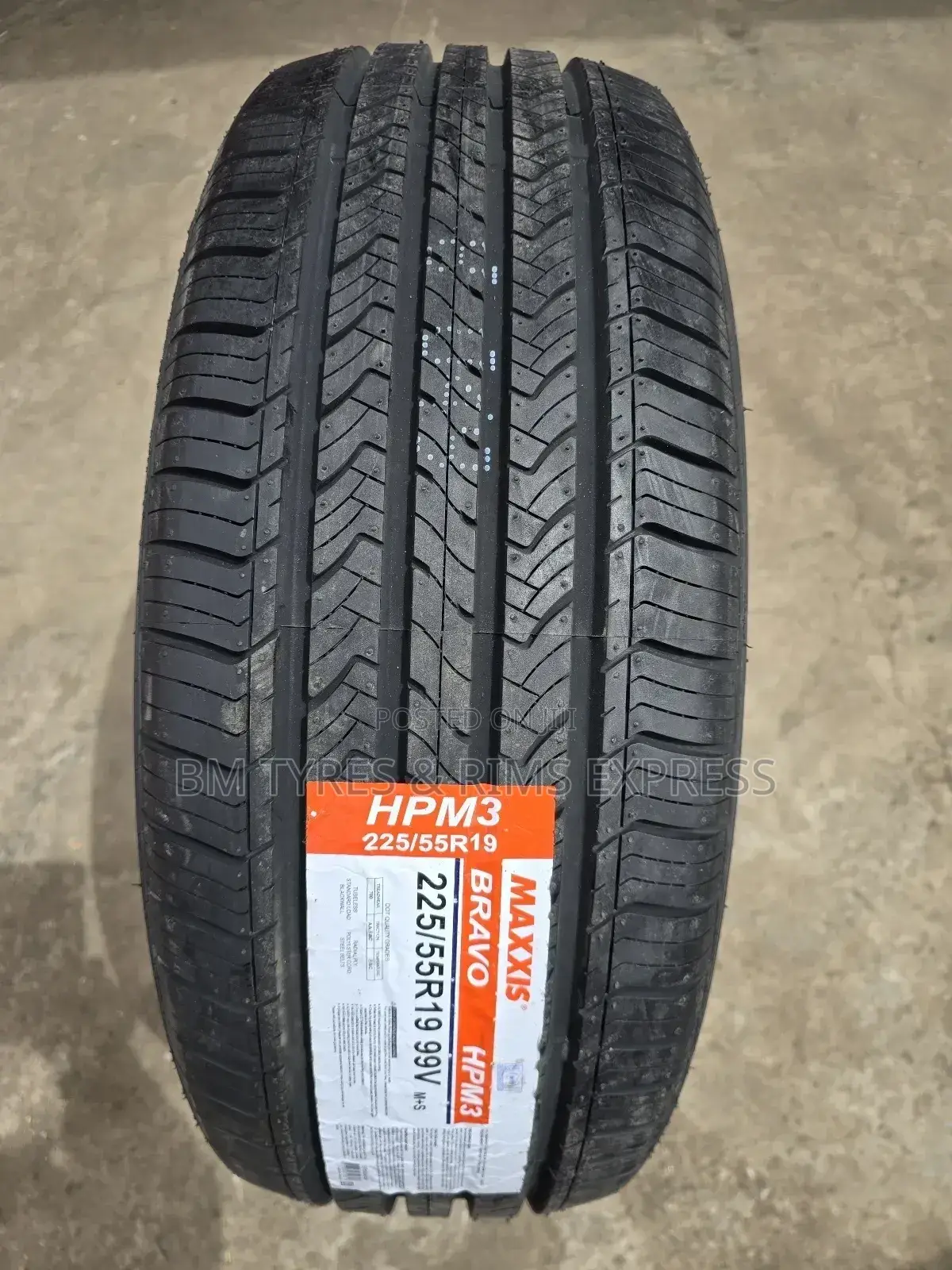 225 /55 R19 Maxxis (Mph3) Thailand.