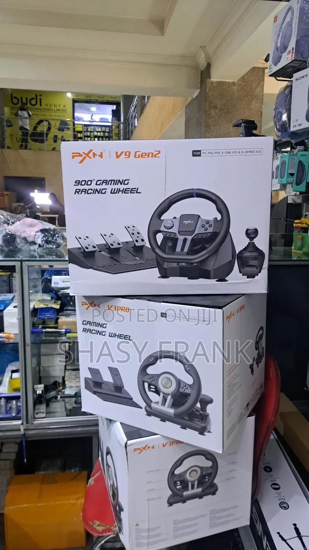 Pxnv9 Gaming Racing Wheel - main view