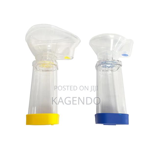 Asthma Inhaler Spacer With Silicone Mask (Adult Pediatric)
