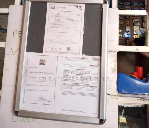 Wall Mounted A3 Snapper Frame for Display - main view