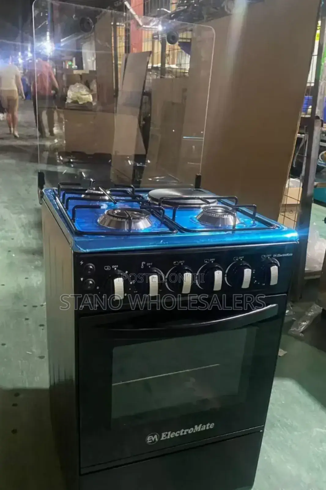 3+1 Standing Cooker With Electric Oven Cooker 50*55