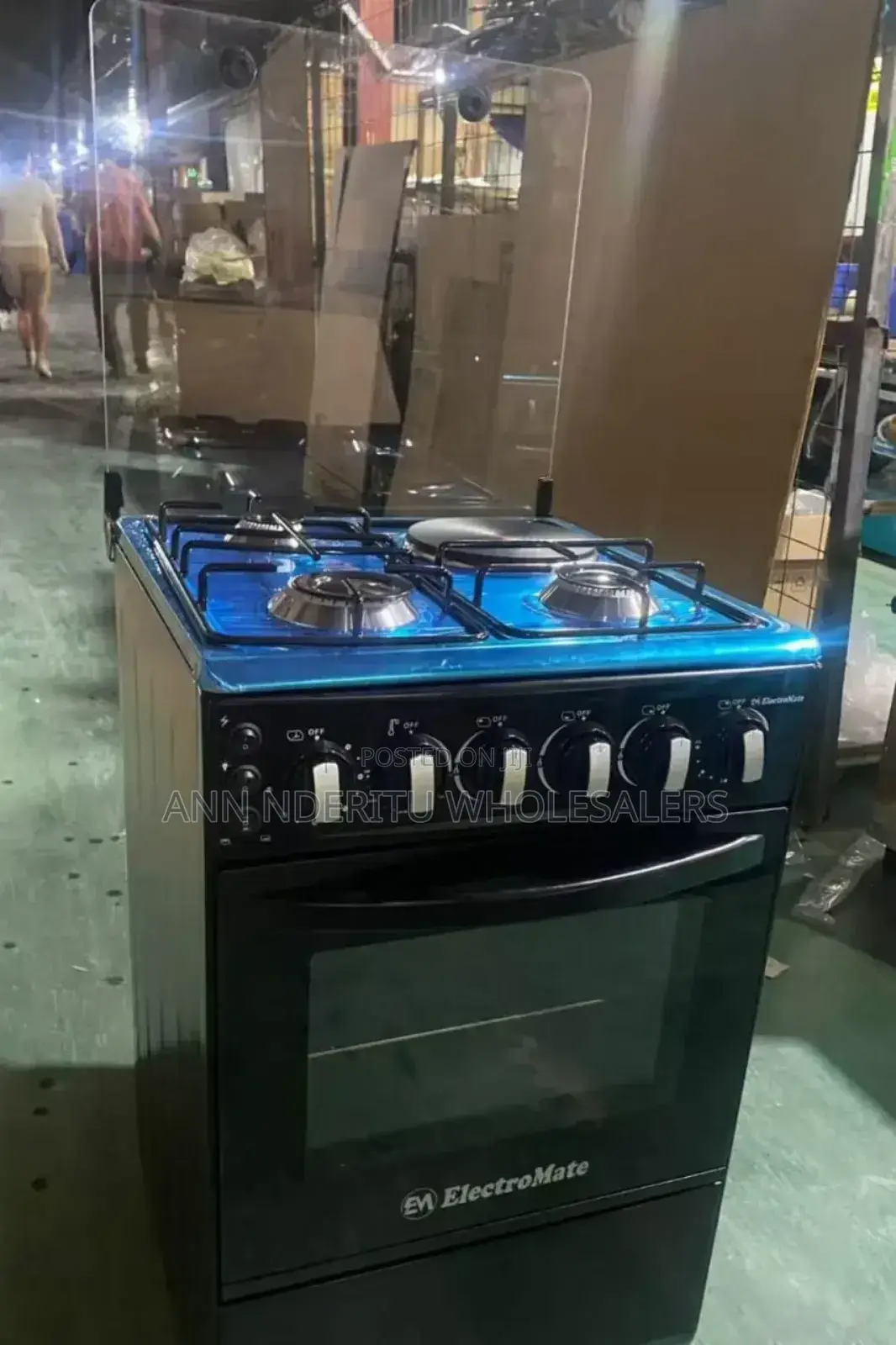 3+1 Standing Cooker With Electric Oven Cooker 50*55