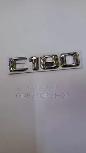 C180 Boot Letter Mercedes Badge