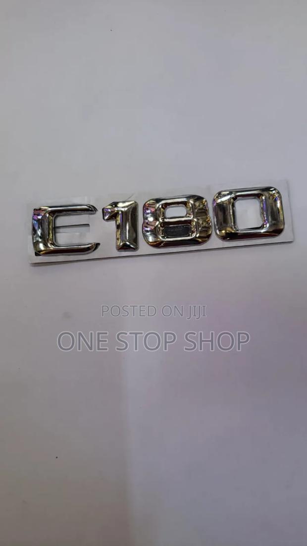 C180 Boot Letter Mercedes Badge - main view