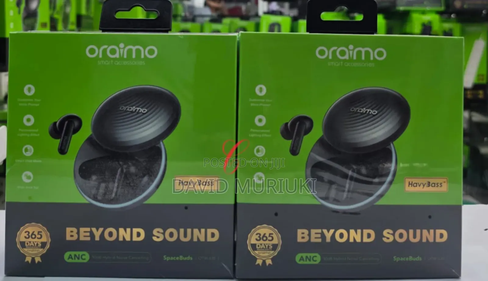 Oraimo Spacebuds Otw-630 Anc 50db Hybrid Noice Earbuds