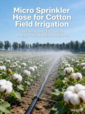 Cotton Field Irrigation Rain - thumbnail 2
