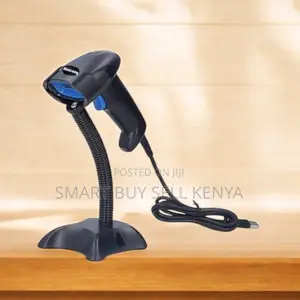 Usb Laser Barcode Scanner With Stand Easy Setup and Top Quality Scan