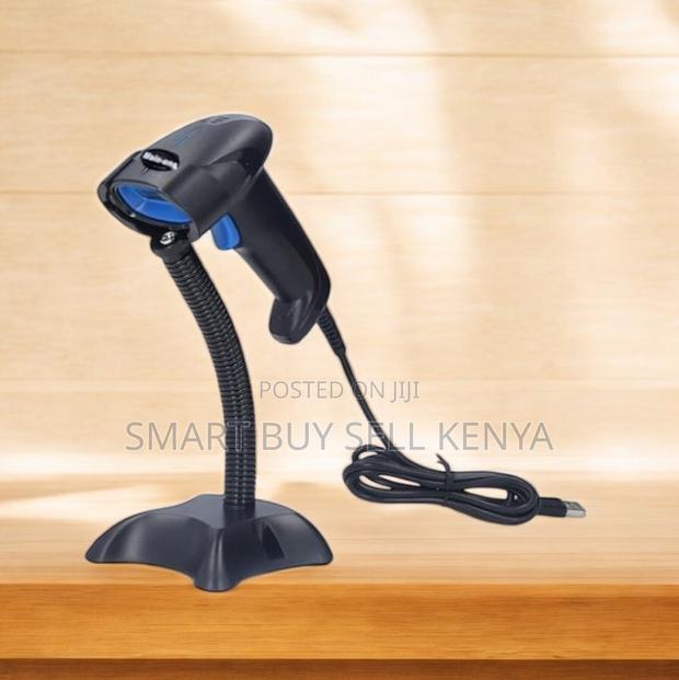 Usb Laser Barcode Scanner With Stand Easy Setup and Top Quality Scan