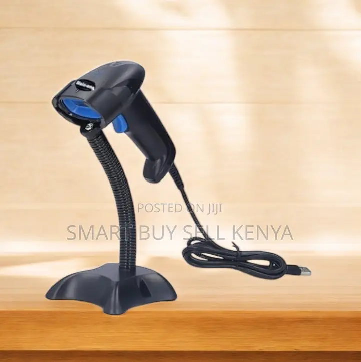 Usb Laser Barcode Scanner With Stand Easy Setup and Top Quality Scan