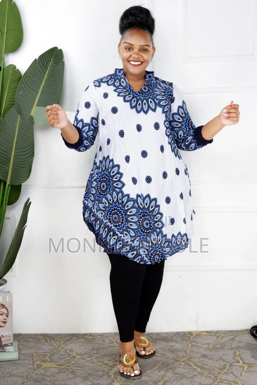 Free Size Top Dress And Tight/Beach Wear/Pg Friendly/Maternity Wear