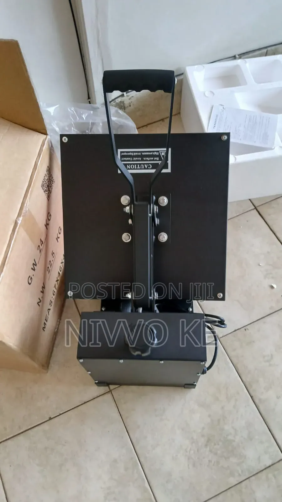 New A3 Heat Transfer Press – 38×38 Cm