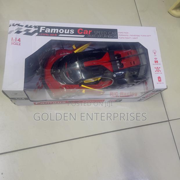 Red Rc 1:14 Famous Speed/Racing Car With Remote Control - thumbnail 3