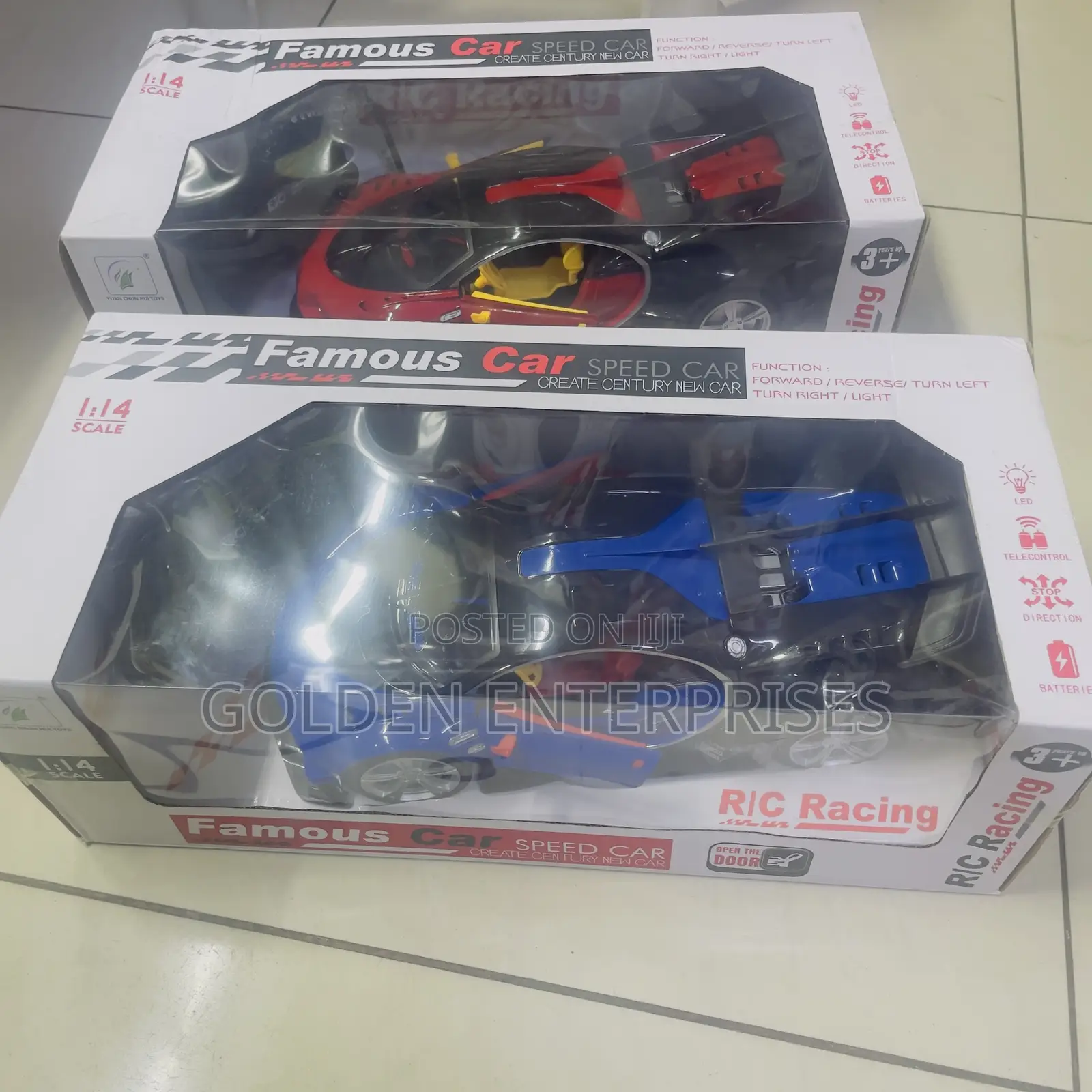 1:14 Famous Car Rc Racing Car With Remote
