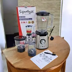 Reliable Signature 3 in 1 Blender With Grinder and Chopper Machine