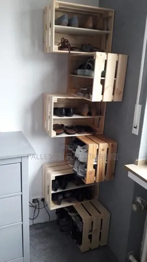 Urbanstep Wooden Shoe Rack