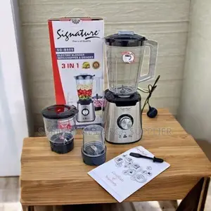 Versatile Signature 3 in 1 Blender With Grinder and Chopper Combo