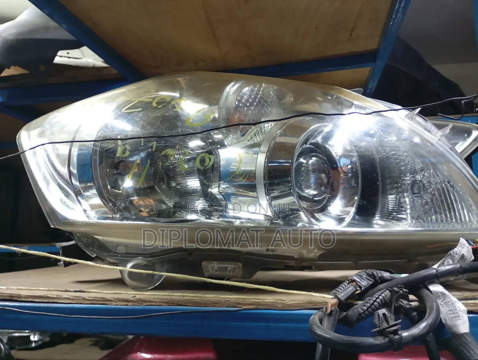 Auris 2010 Headlight Non