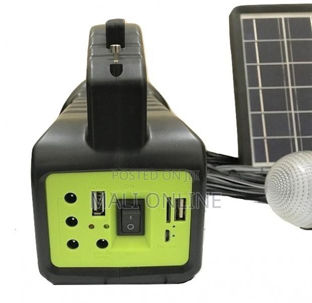 Solar Kit Lighting System Solar Panel Mp3 Fm Radio Bluetooth, 3 Bulbs - thumbnail 6