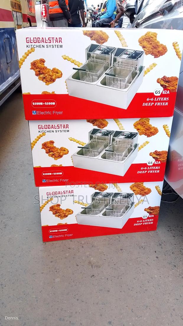 Globalstar Double Deep Fryer 6l+6l - thumbnail 3