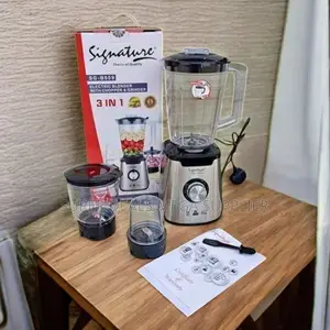 Strong Signature 3 in 1 Blender Grinder and Chopper for Easy Blending