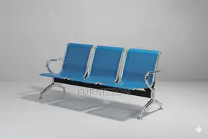 Heavy-Duty Stainless Steel 3-Seater Bench