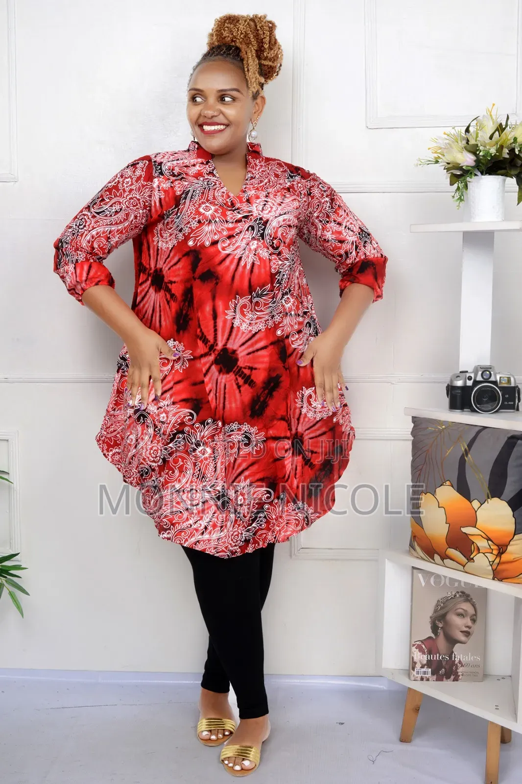 Free Size Orange Top Dress Plus Tight/Beach Tops/Maternity Top Dress