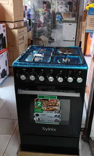 3+1 Standing Cooker With Lectric Oven Cooker
 50*55 Syinix