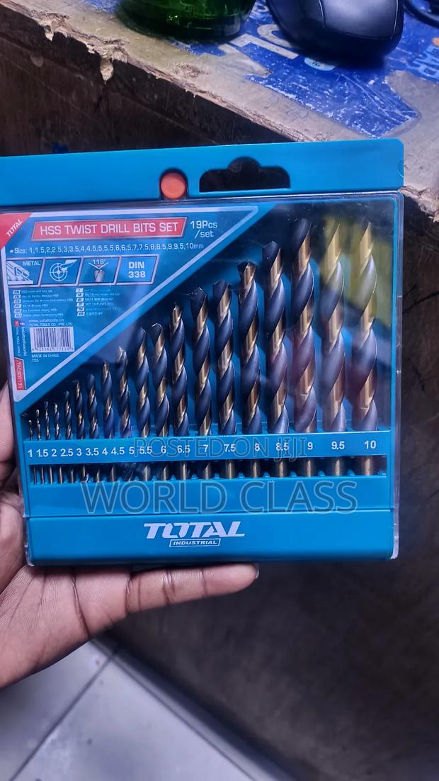 Most Affordable 16pc HSS Twist Drill Bits Set - main view