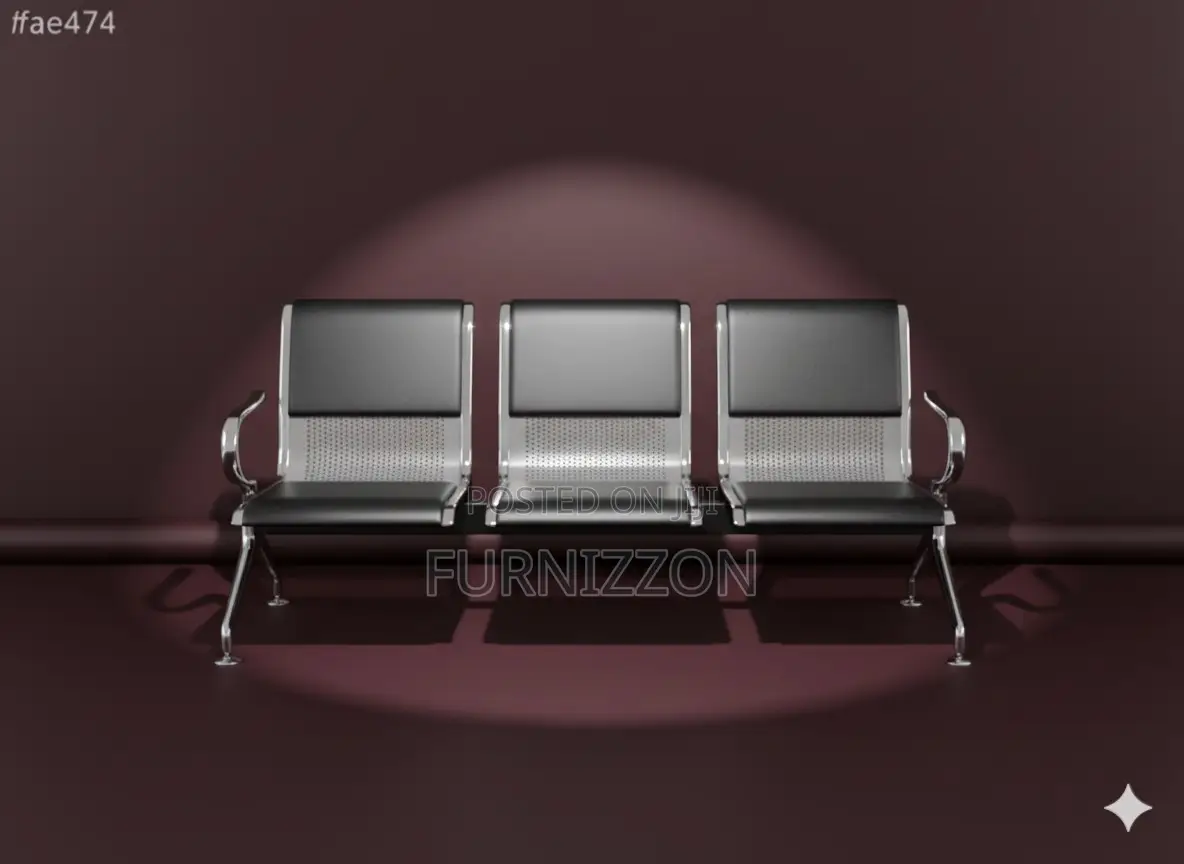 Modern 3-seater Padded Recliner Bench
