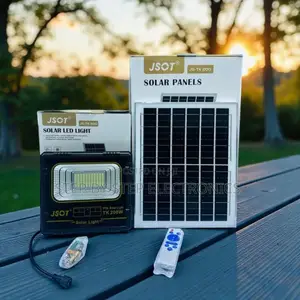 Automatic Ip66 Dusk to Dawn 200watts High Power Led Solar Flood Light