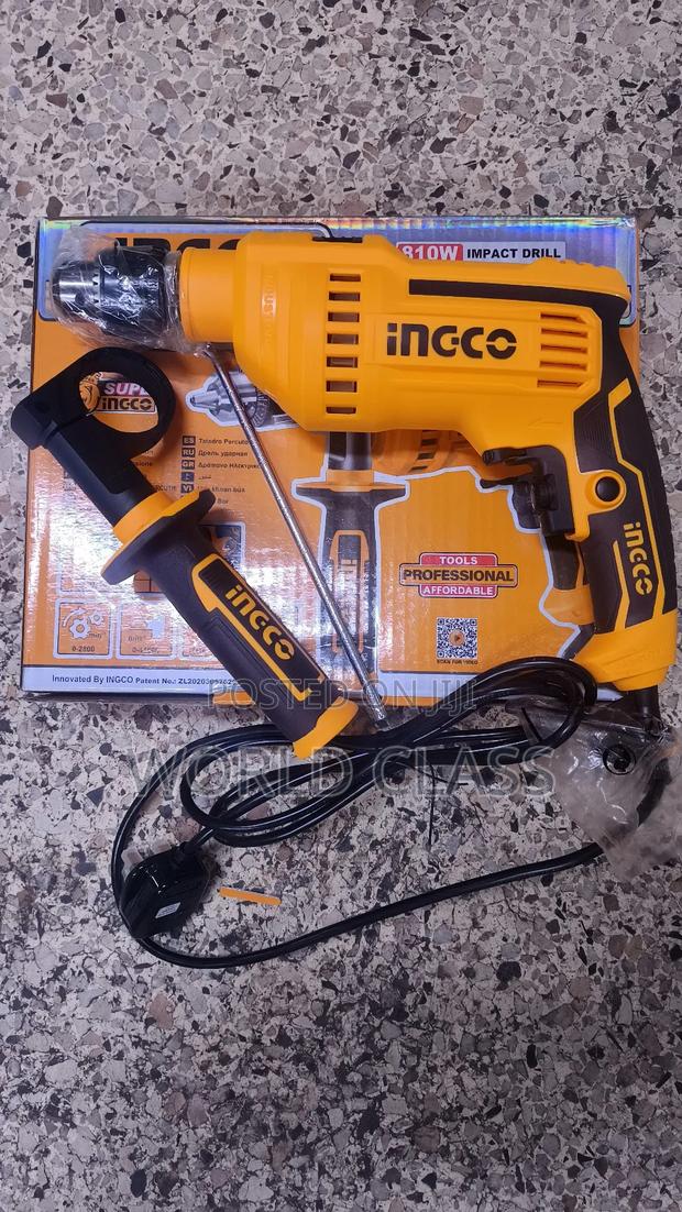 Best Quality Ingco Impact Drill 680w - thumbnail 3