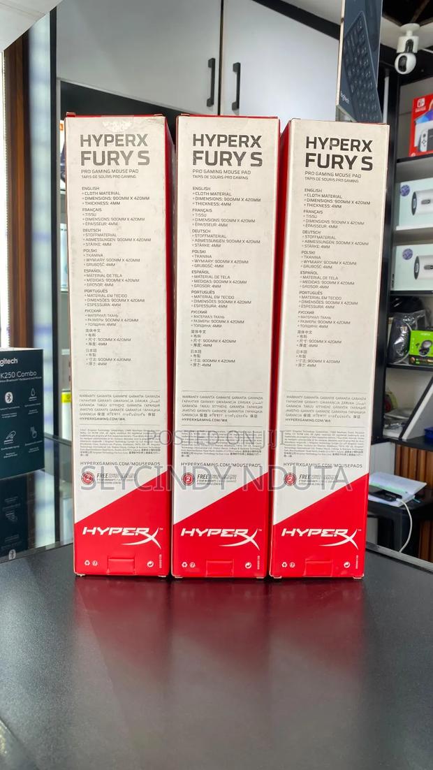 Hyperx Fury S Pro Gaming Mouse Pad - thumbnail 2