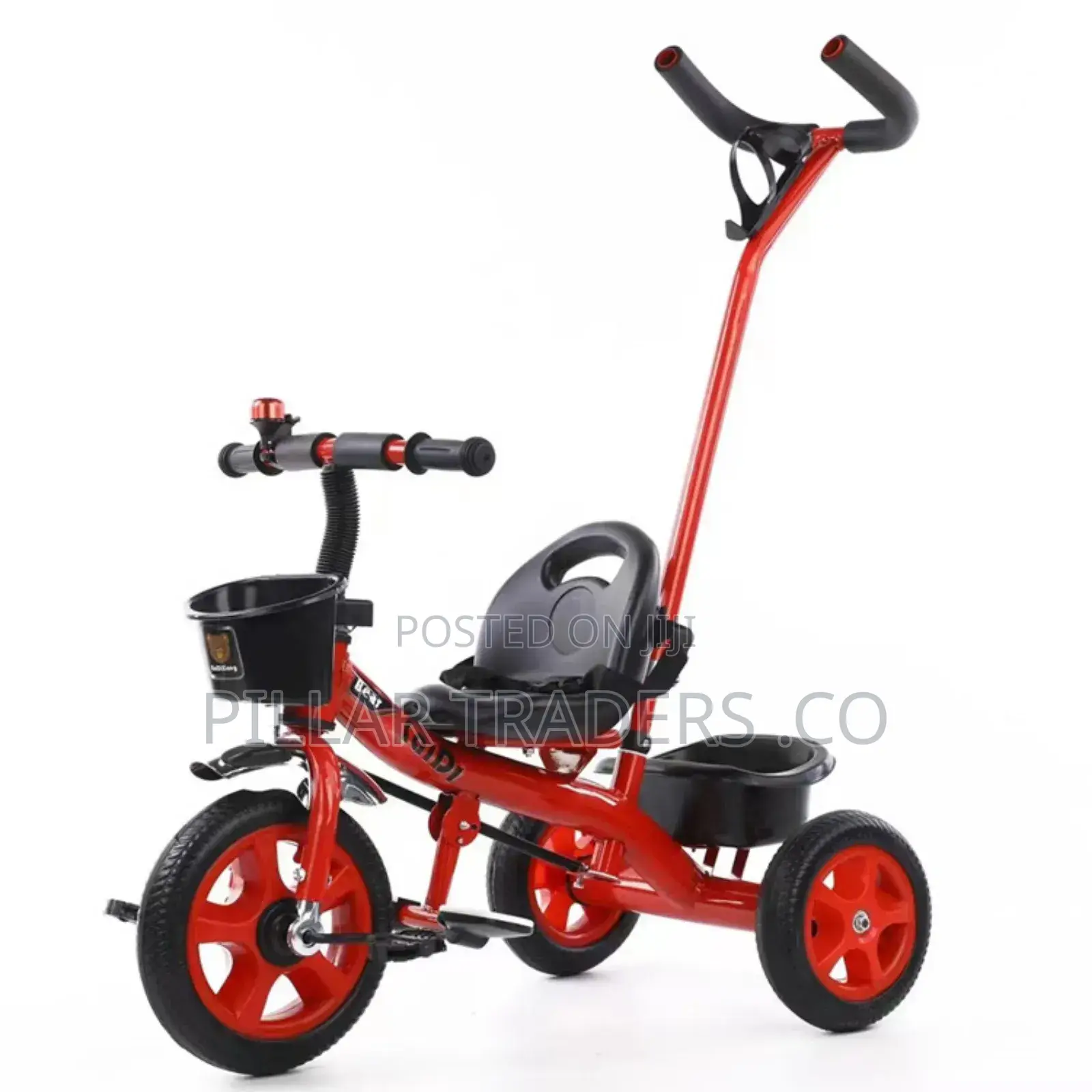 Kids Tricycle With Push Handle