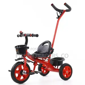 Kids Tricycle With Push Handle