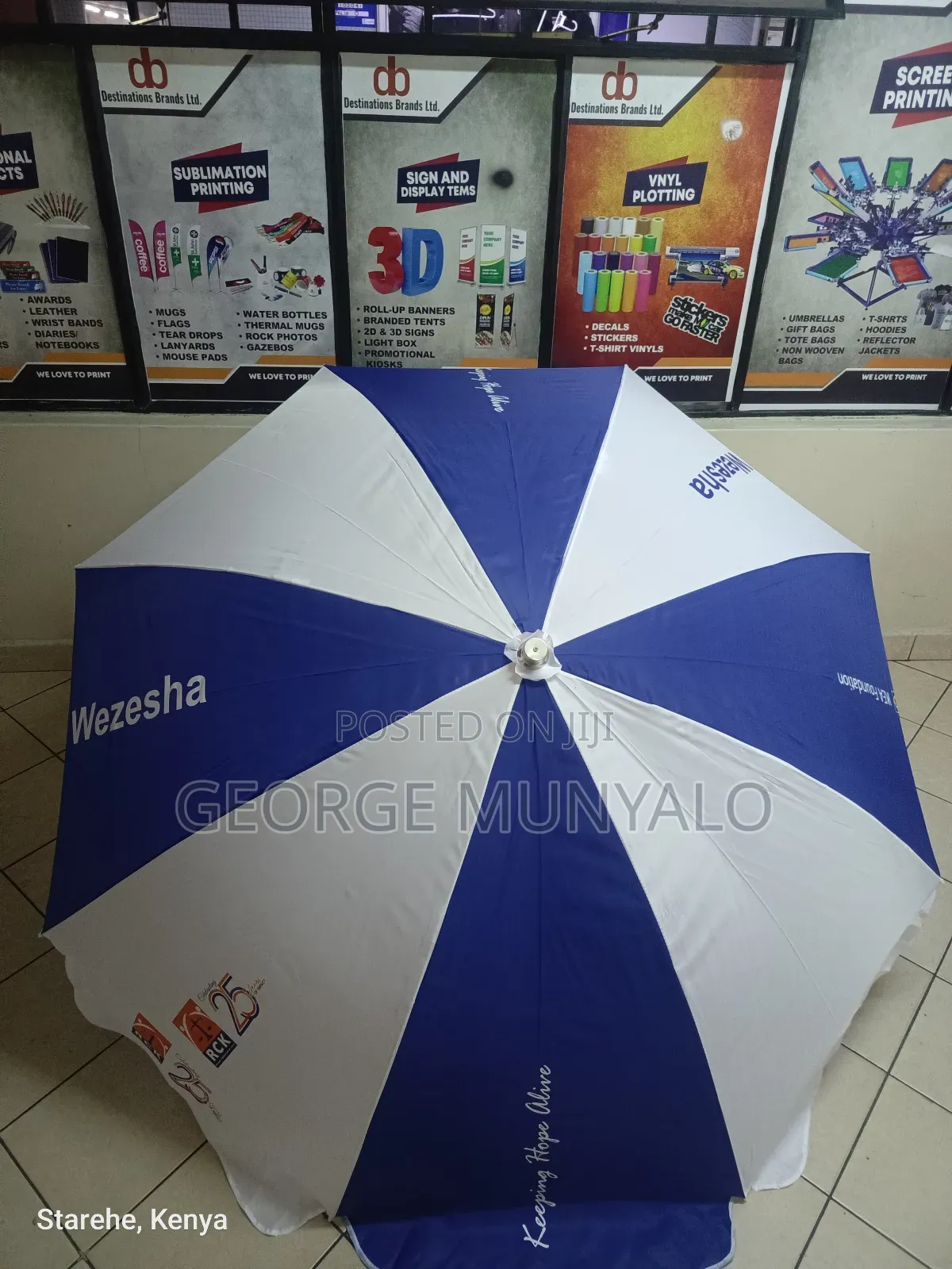 Umbrella Printing Service