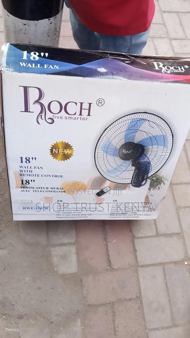 Roch Wall Fan With Remote 18" Inch - main view