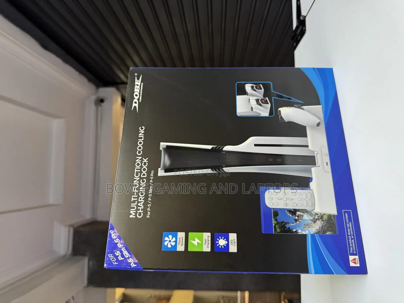 Ps5 Multi Functional Cooling Charging Dock (Dobe) for Ps5