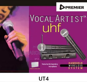 New Premier Wireless Microphone Ut4/Premier Ut4 Wireless Microphone