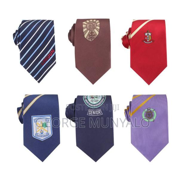 Plain School Tie - thumbnail 2