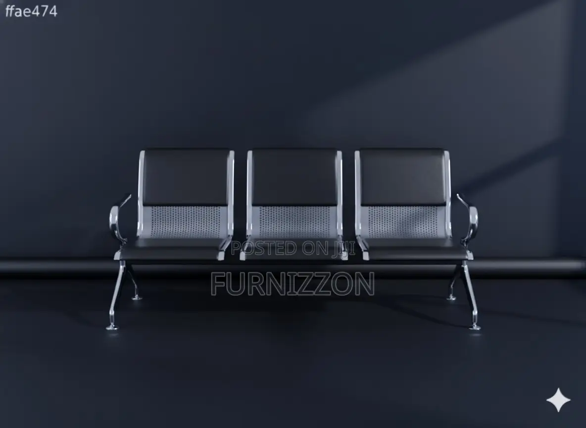 Home and Office 3-Seater Padded Bench