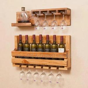 Multi-layer Wine Rack With Glass Holder - thumbnail 2