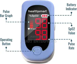 Healthsmart Pulse Oximeter for Fingertip,
