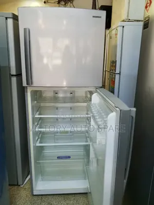 Silver No Frost Double Door Fridge