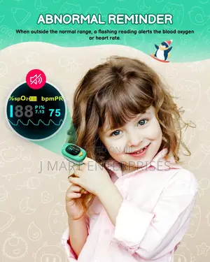 Pulse Oximeter for Kids- Baby Oxygen Pulse Oximeter Fingertip,