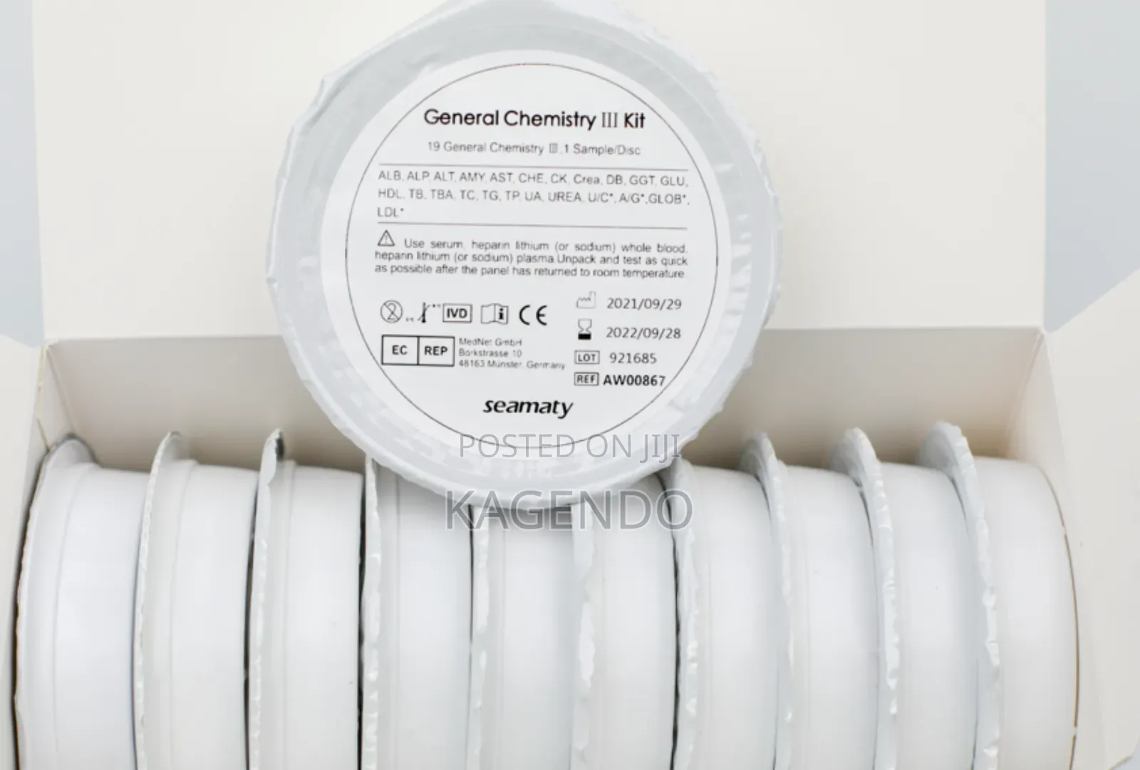 Seamaty Reagent Disc / Cassette – Dry Chemistry Test Disc