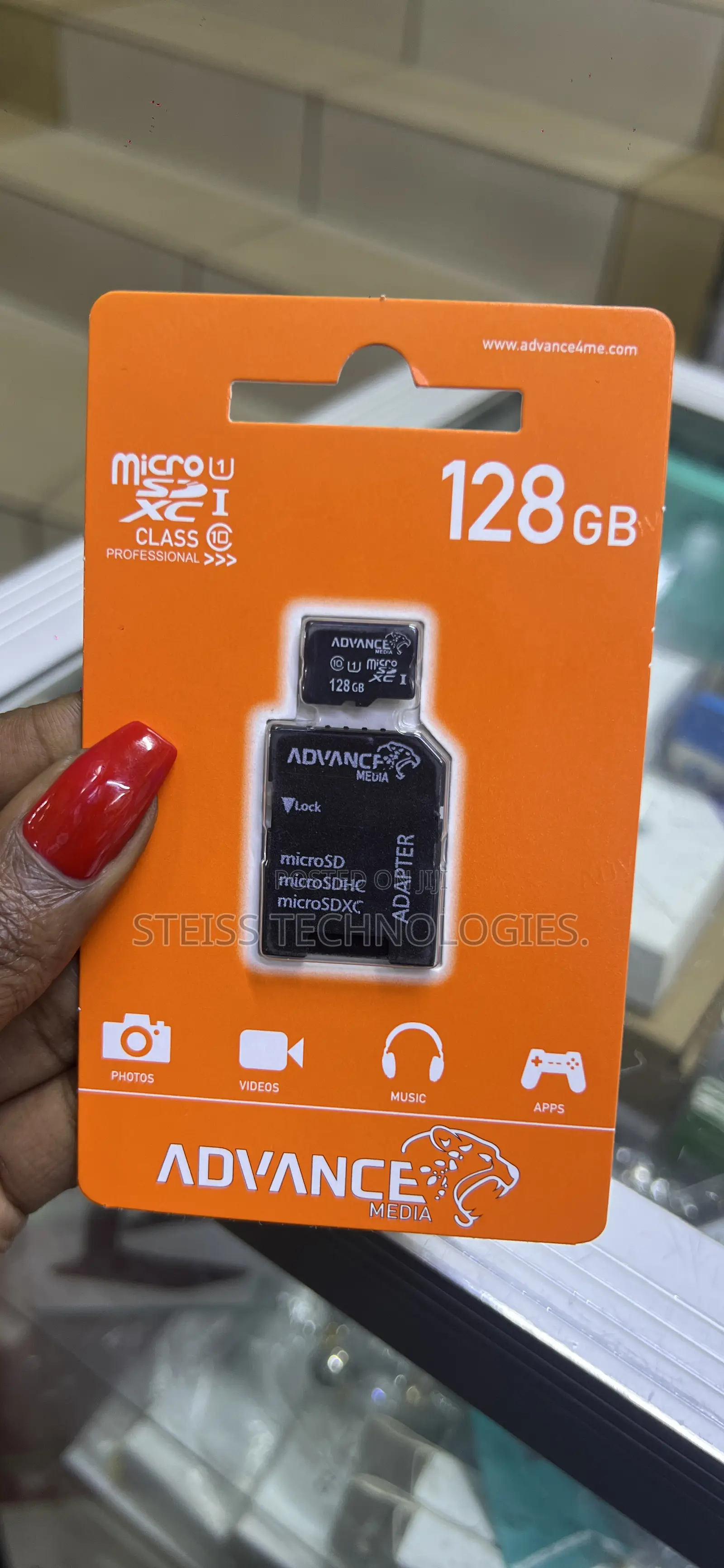 128gb Advance Memory Card